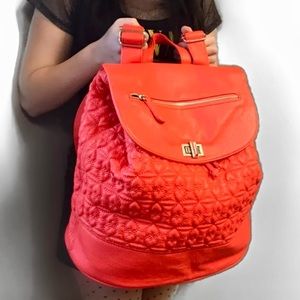 Deux Lux Poppy Large Vegan Backpack Bag Purse